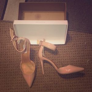 Light Pink Ankle Strapped Heels